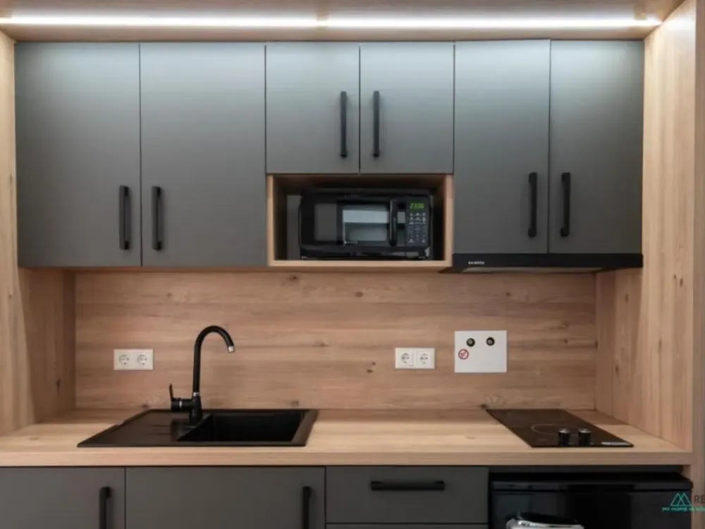 High-quality furnished 1-room apartment in Rosbach available immediately