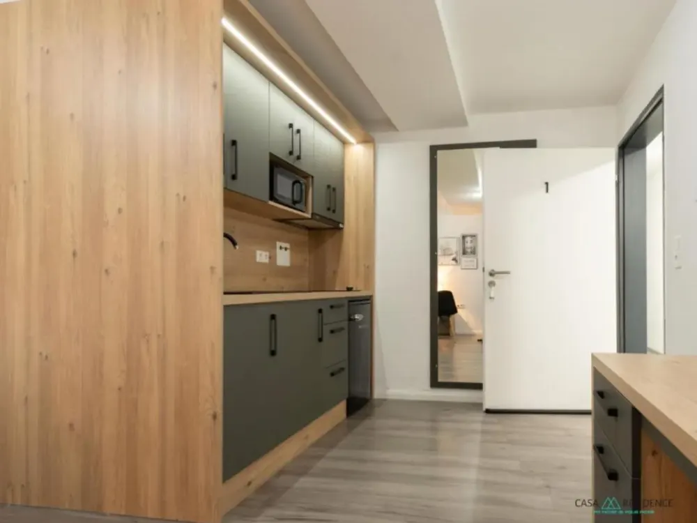 High-quality furnished 1-room apartment in Rosbach available immediately