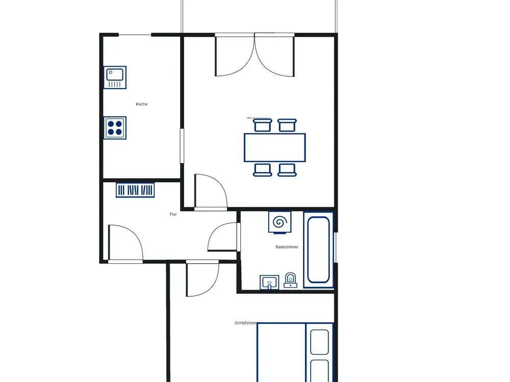 Appealing 2-Room Apartment in a Good Residential Area