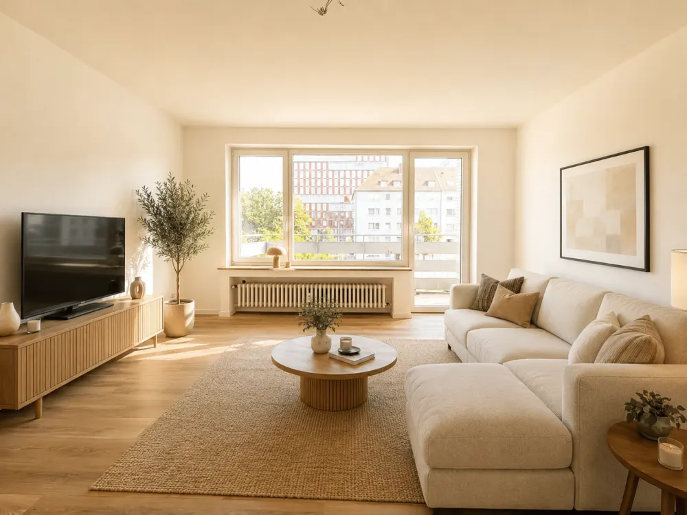 Freshly Renovated 3-Room Apartment Including Kitchen in Düsseldorf-Golzheim