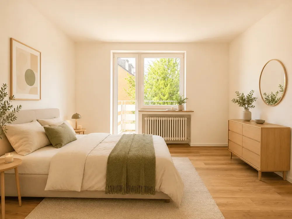 Freshly Renovated 3-Room Apartment Including Kitchen in Düsseldorf-Golzheim