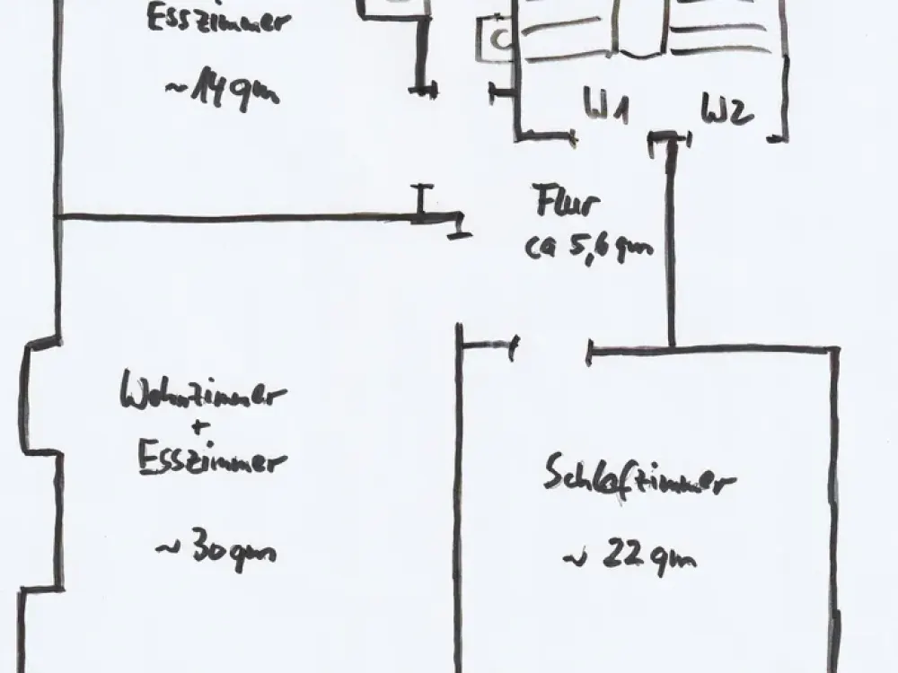 Sanierte Altbau-Wohnung im Nordend-West