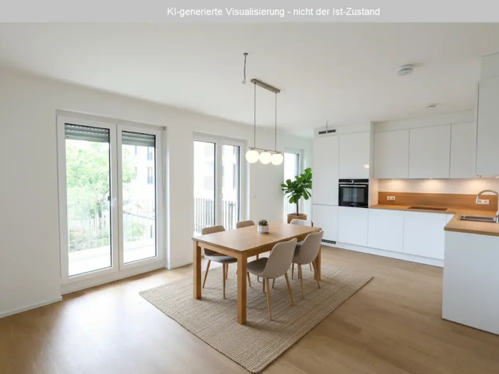 Penthouse im Schönhof-Viertel: Stilvoll wohnen mit Skylineblick in Frankfurt (Typ-2i)