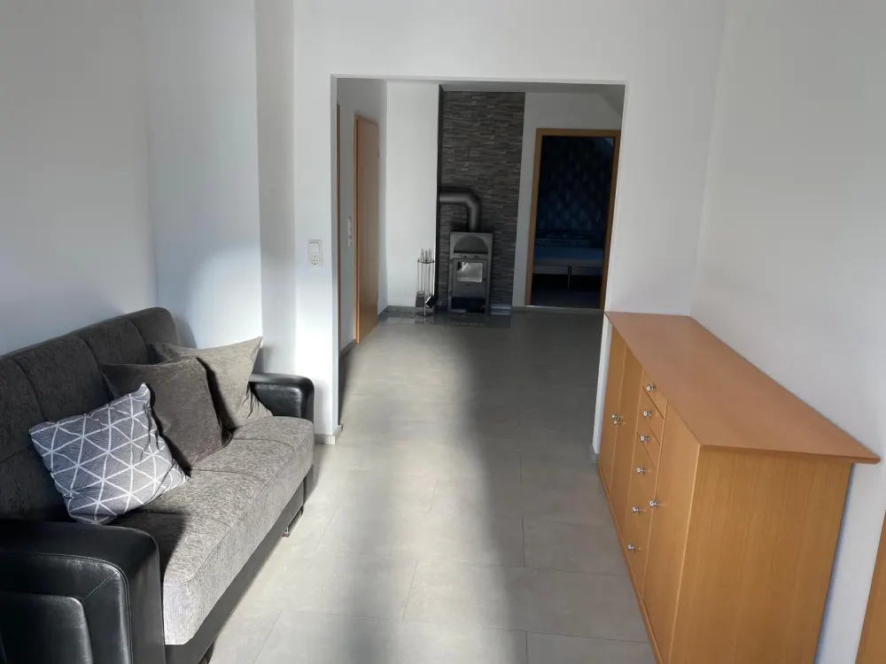 60 m² 2-room attic apartment with sun terrace & fitted kitchen