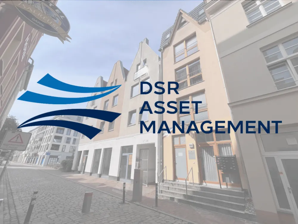 شقة ميزونيت من غرفتين مع شرفة في وسط مدينة روستوك | بدون عمولة | www.dsr-asset.com