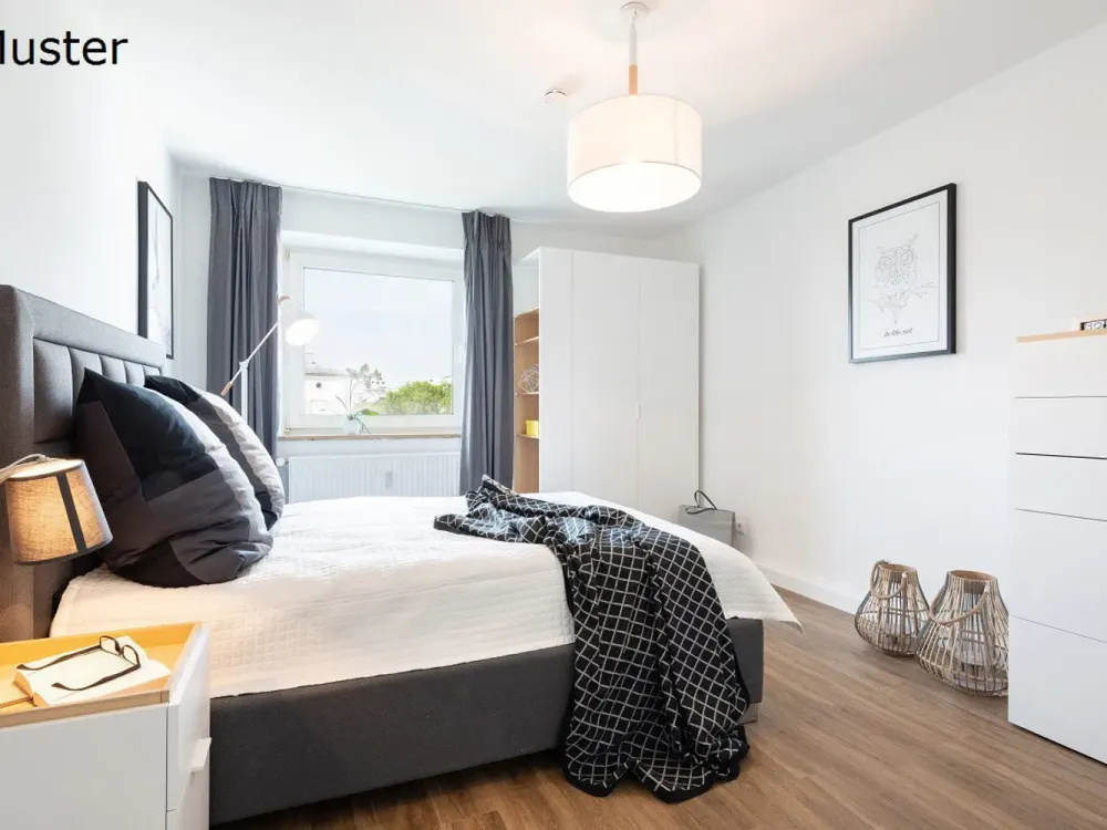 Living at Ettlinger Tor 2-room apartment with balcony and elevator