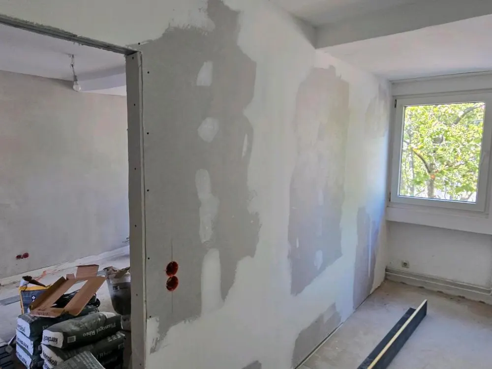 2-room apartment with balcony in Kaiserallee, first occupancy