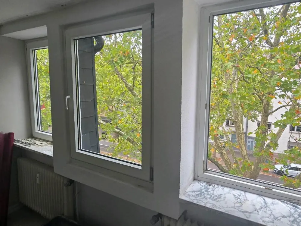2-room apartment with balcony in Kaiserallee, first occupancy
