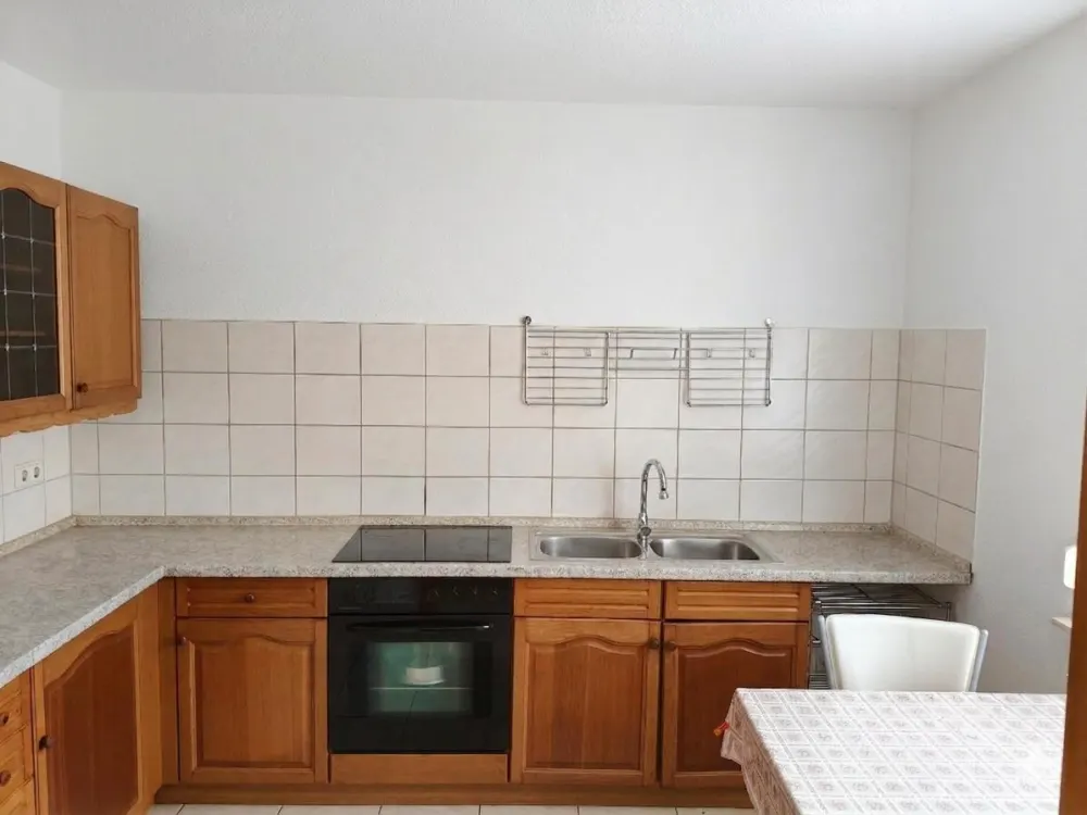 Terraced House in Rostock Evershagen, Terrace, Garden and Quiet Location