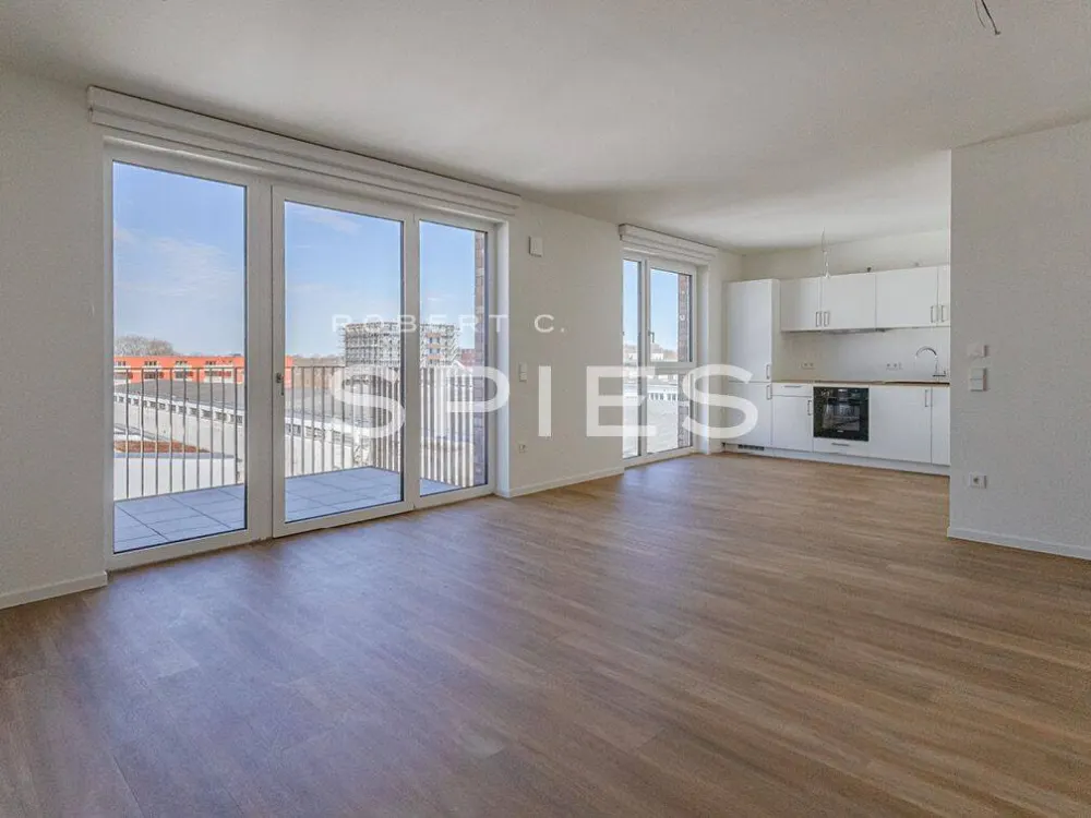 Barrier-free 3-room apartment in a communal residential complex