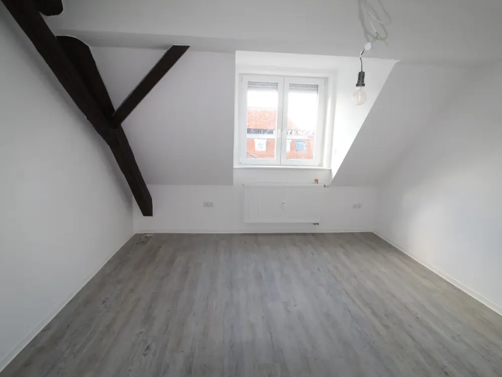 3-Room Apartment in the Attic with View and Two Balconies