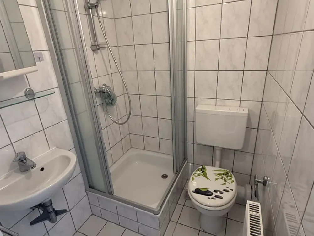 Living with Character: Cozy Attic Apartment (2.5 Rooms, Kitchen, Bathroom), Ideal for Two