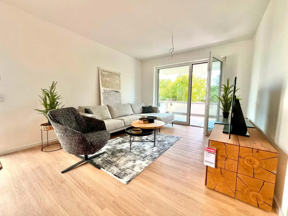Erstbezug: Hochwertige Neubauwohnung mit Einbauküche & Balkon