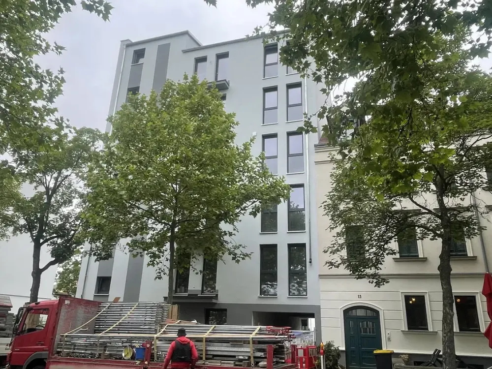 Erstbezug 2-Zimmer-Wohnung mit EBK,Balkon und Klimaanlage