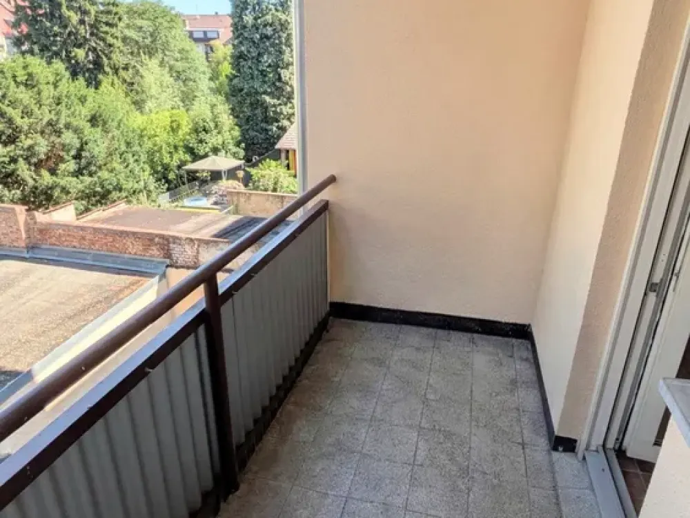 2-Zimmerwohnung mit kleinem Balkon in Durlach, auch als WG möglich