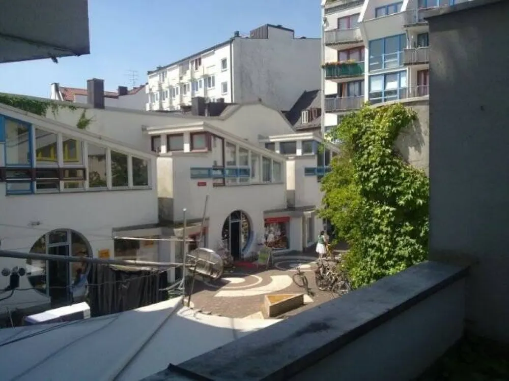 Exclusive Loft Terrace Apartment at the University in the Amalienpassage in the Heart of Schwabing
