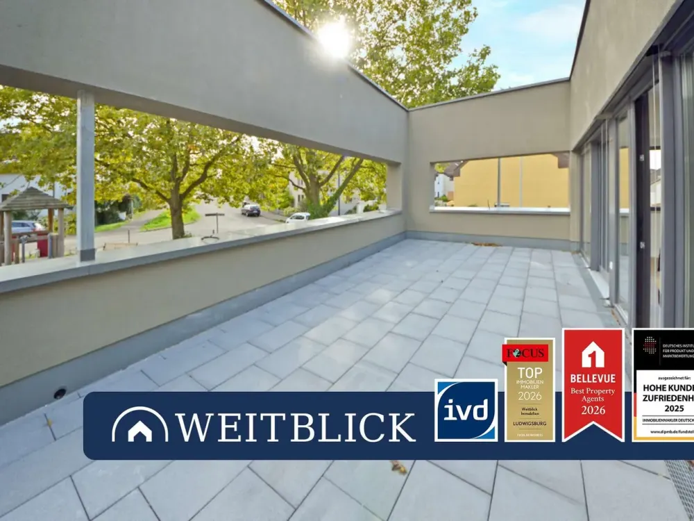 PANORAMIC VIEW: Dreamy 2-Room Apartment with Sunny Terrace in Tamm!