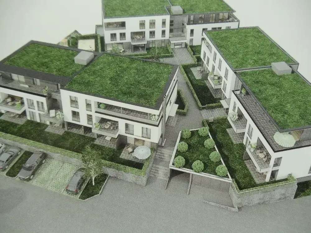 Modern 2-Room Apartment, Fitted Kitchen, Terrace, Ornamental Garden, Very Quiet Location