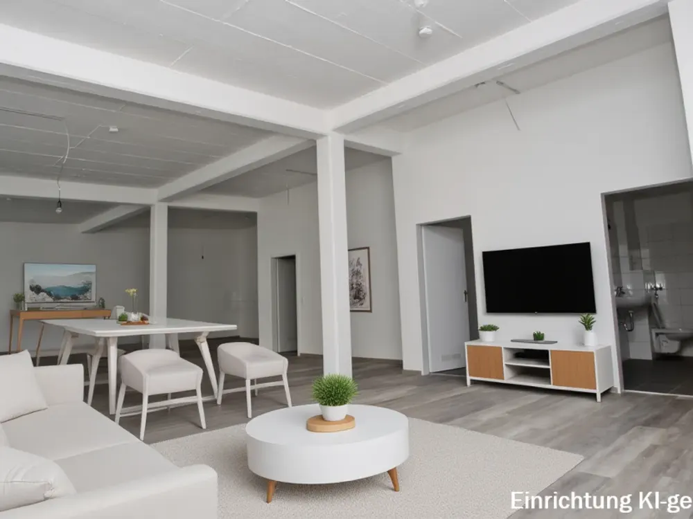 Exklusive 3-Zimmer Loft-Wohnung mit Einbauküche