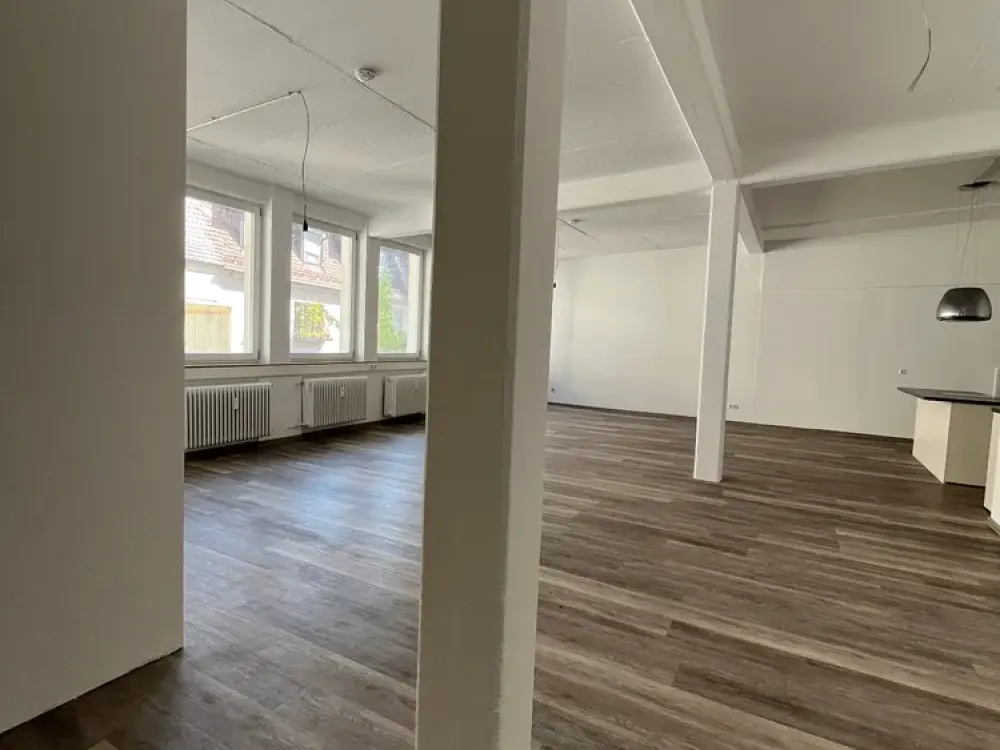 Exclusive 3-Room Loft Apartment with Built-in Kitchen