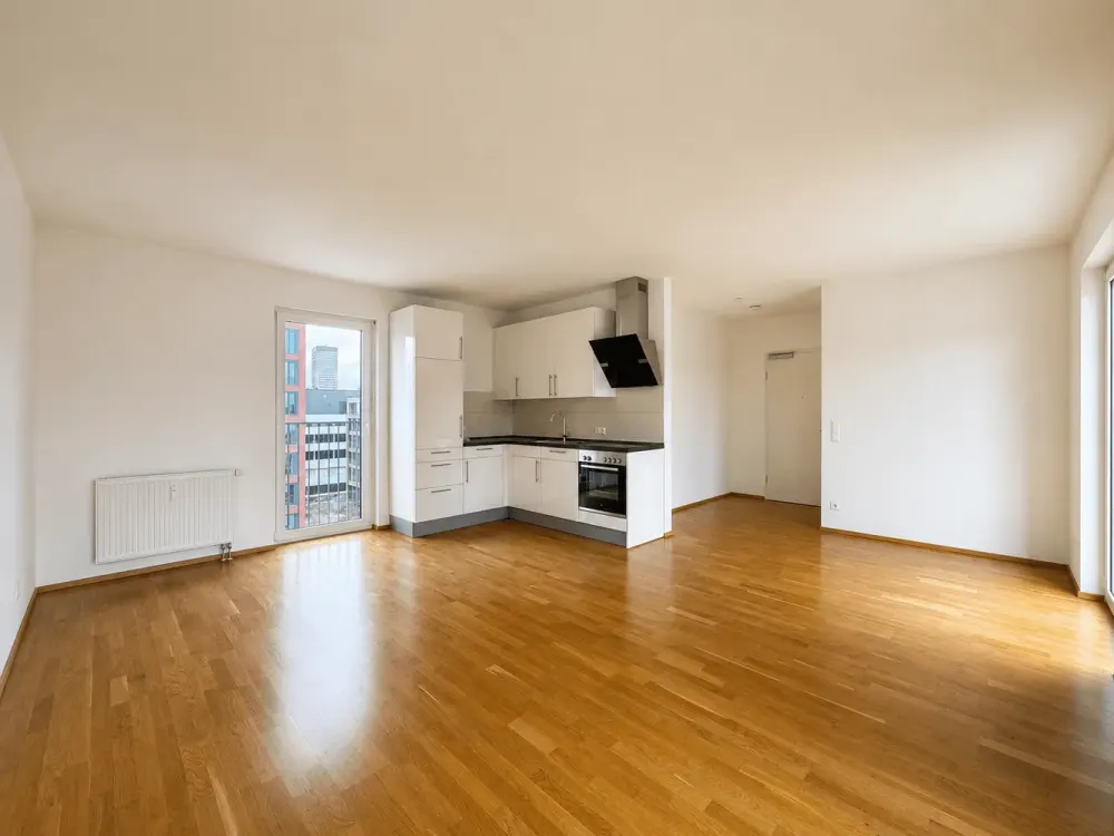Exklusives Wohnen im Europaviertel - stilvolle 2-Zimmer-Wohnung mit Dachterrasse