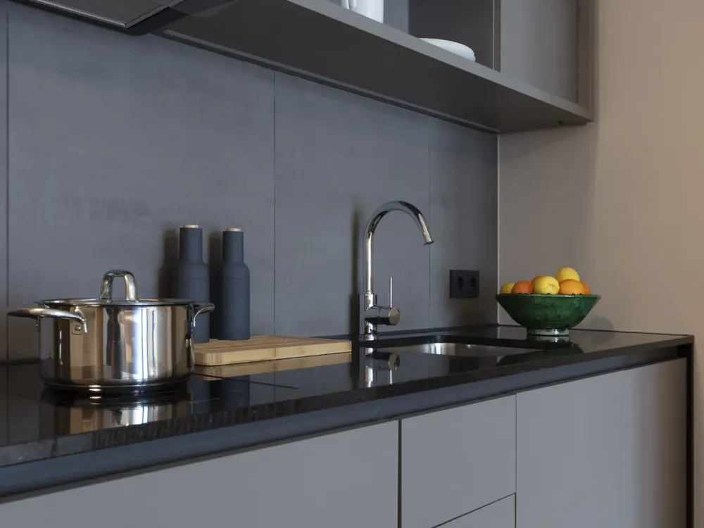 Furnished Medium Studio with Exclusive Amenities: Rooftop Terrace, Gym & More