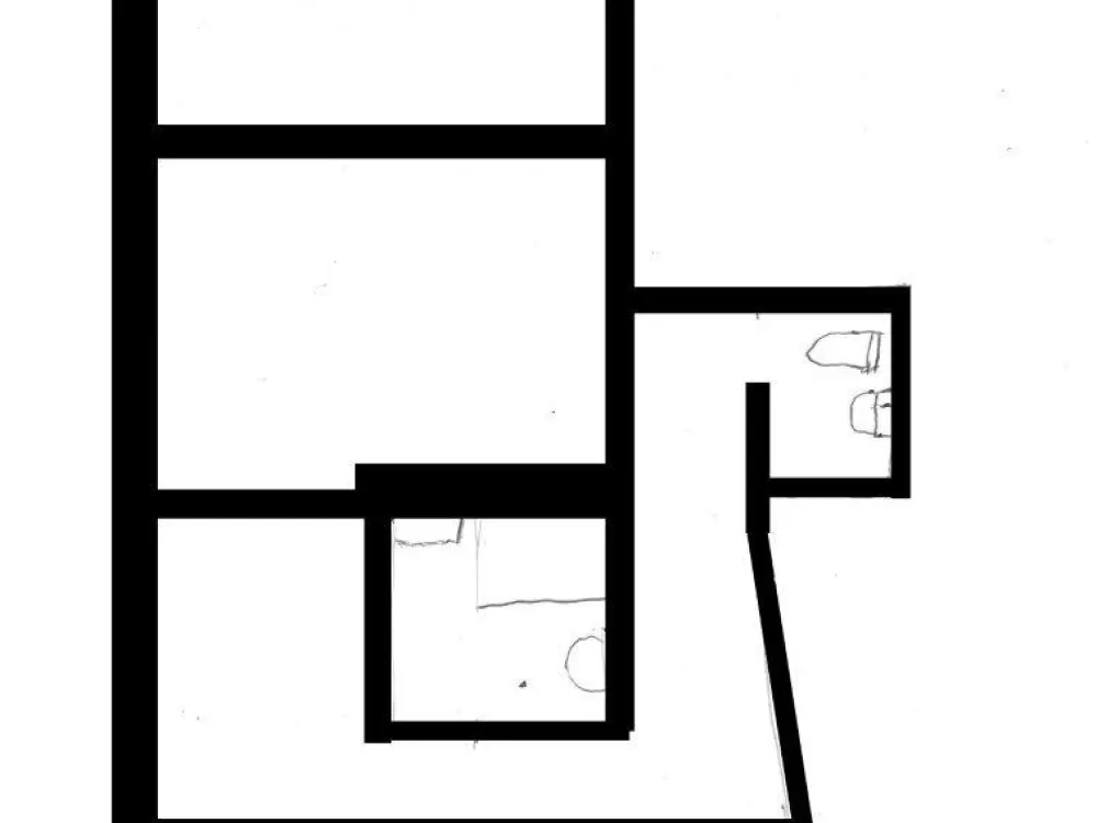 Renovated bright 2-room apartment in Erfurt