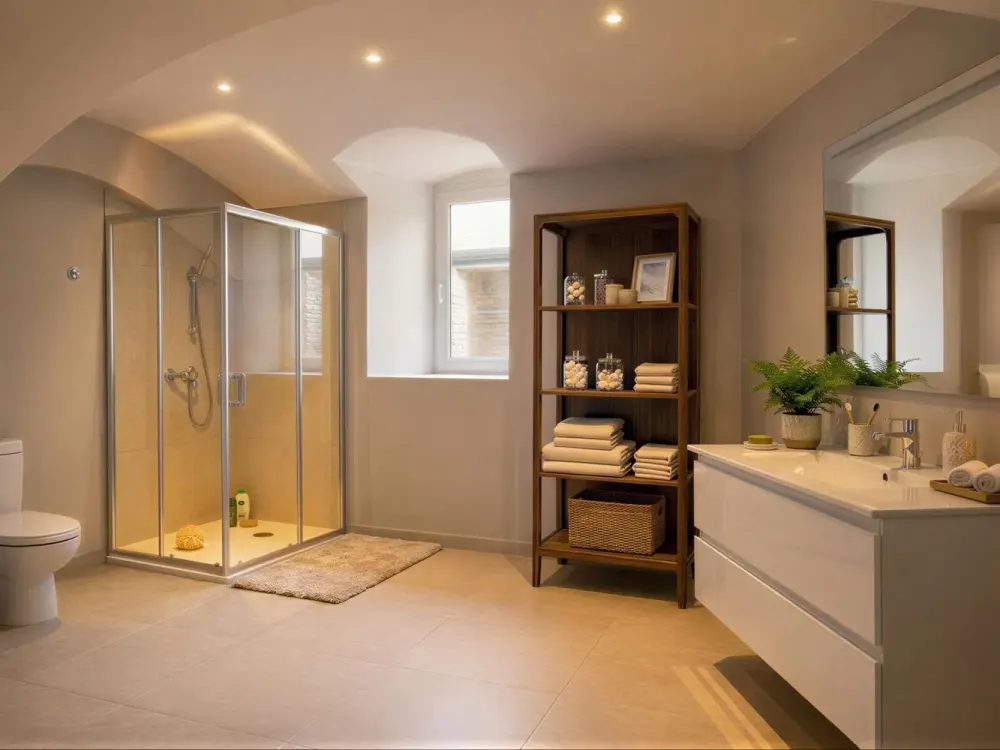 Exklusiver Erstbezug in Omsewitz: Möblierte 2-Zimmer-Designwohnung mit Terrasse & Gewölbecharme