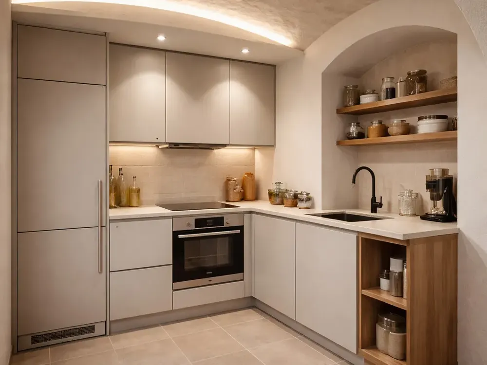 Exklusiver Erstbezug in Omsewitz: Möblierte 2-Zimmer-Designwohnung mit Terrasse & Gewölbecharme