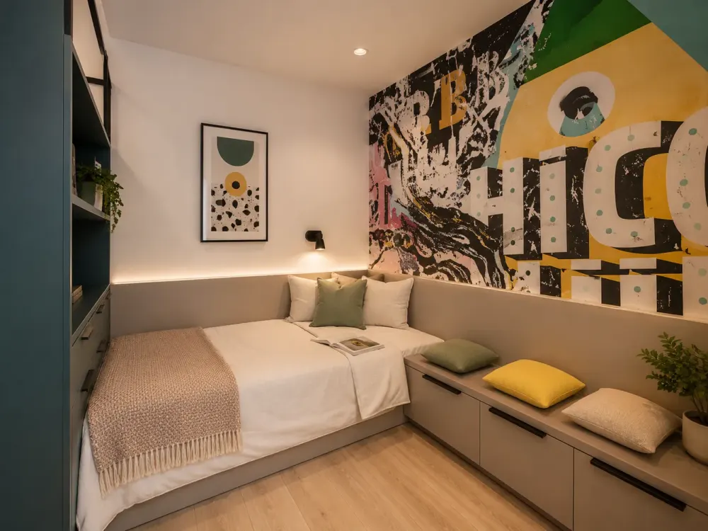 Moderne 2-Zimmer-Neubauwohnung mit Einbauküche