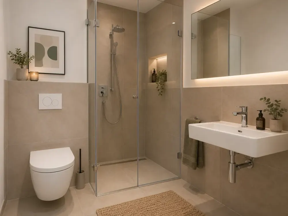 Moderne 2-Zimmer-Neubauwohnung mit Einbauküche