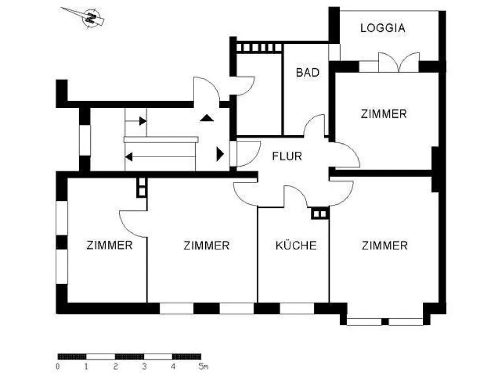 Helle 4-Zimmer-Wohnung