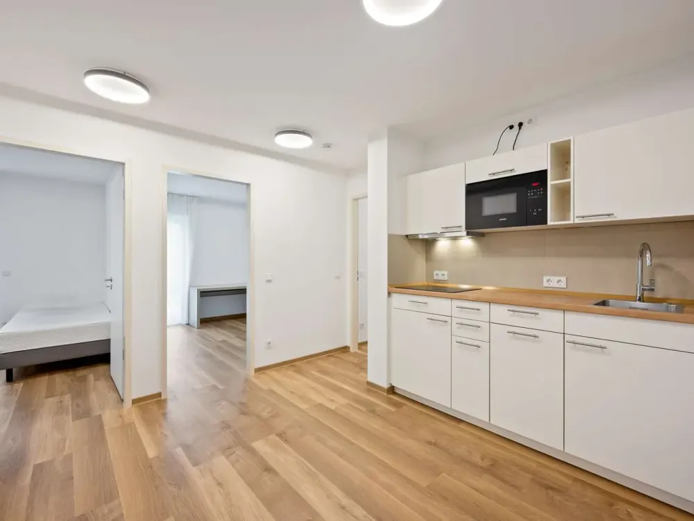 Moderne 3-Zimmer Neubauwohnung mit Blick ins Grüne