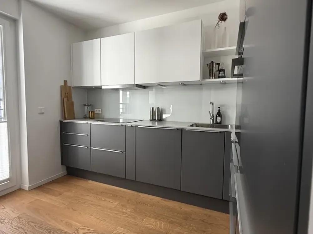 THE GRAND, high-quality, partially furnished 2-room apartment in Munich-Bogenhausen