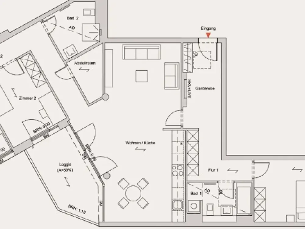 Perfekt für mich: schöne 4-Zimmer Wohnung im Erstbezug