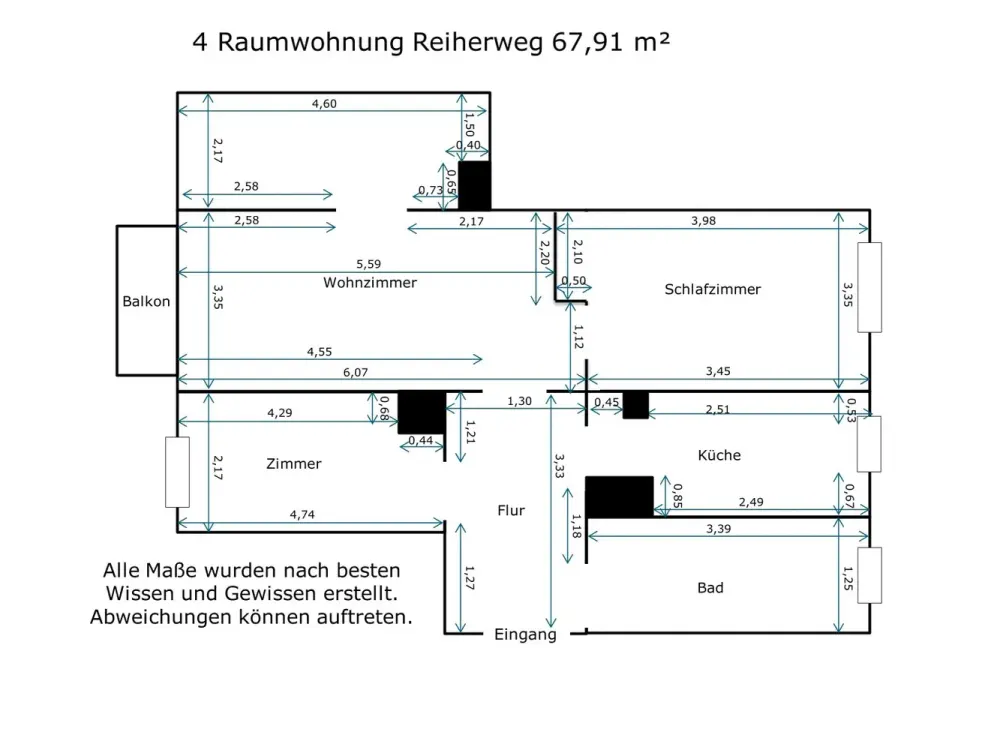 4-Zimmer-Wohnung in der Tiergartensiedlung!
