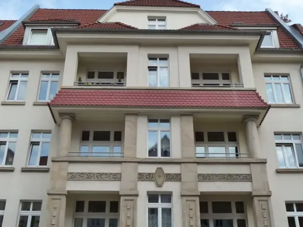 3-room apartment in renovated Gründerzeit building near Erfurt city center