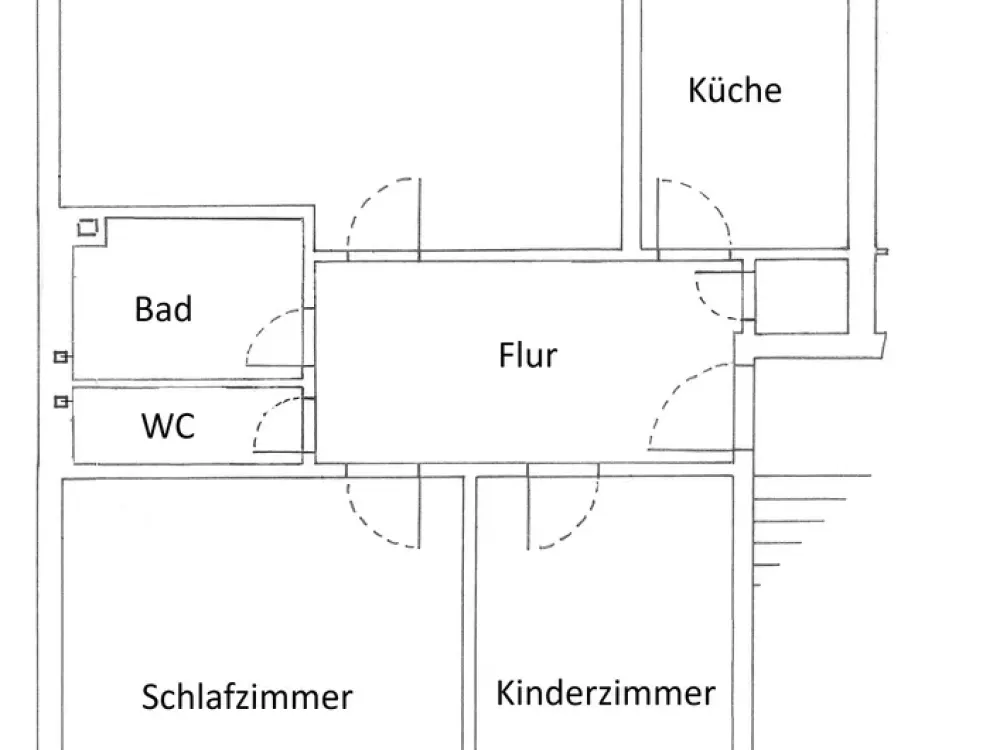 Quiet 3-Room Apartment with Loggia in Krefeld-Fischeln