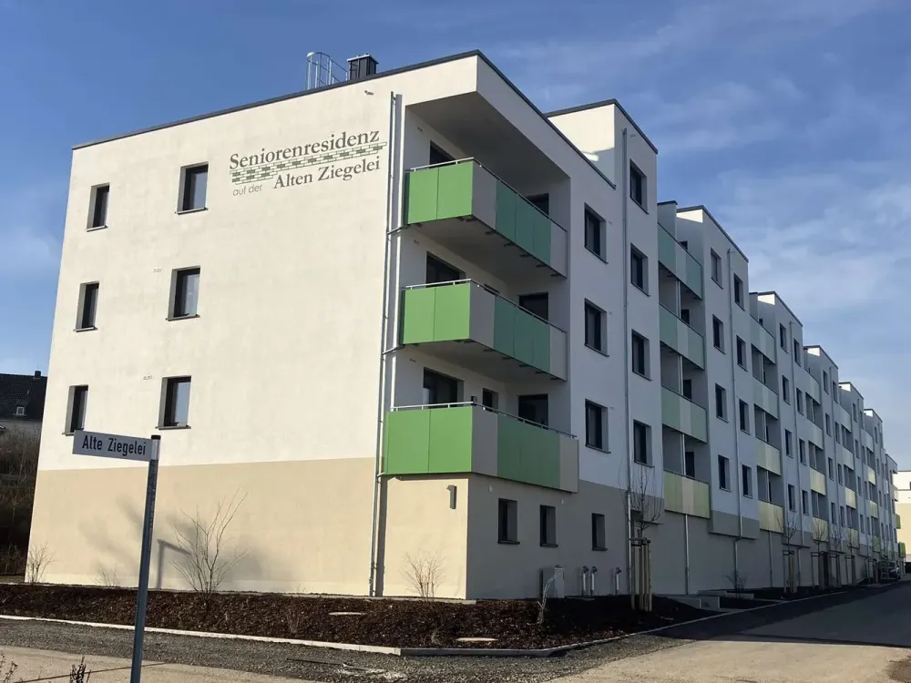 2-room apartment with kitchen and bathroom in senior residence in Vellmar with services from the German Red Cross