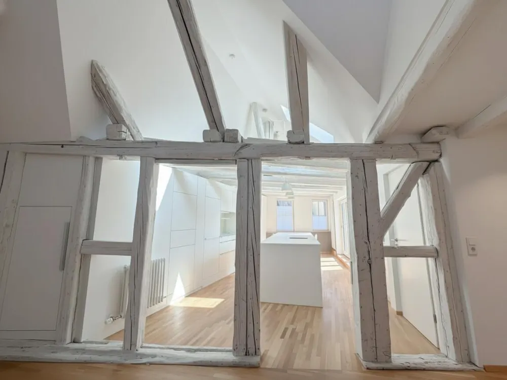 Bright Loft with Historic Charm and Comfortable Underground Parking Space