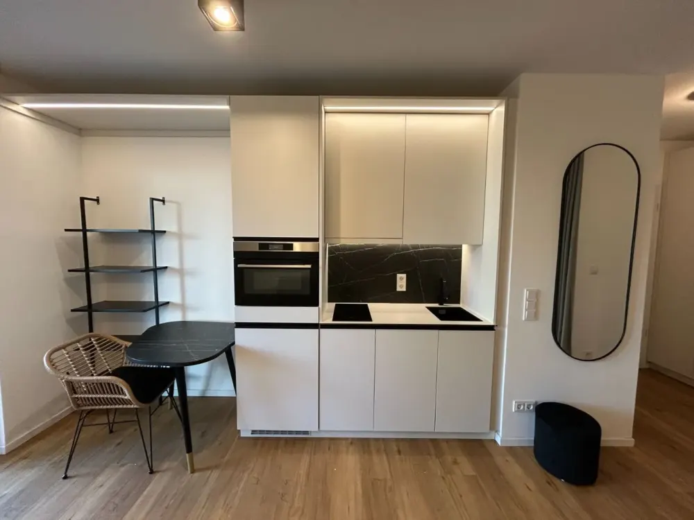 Vollmöbliertes Design-Apartment inkl. Einbauküche & Terrasse | kurzfristig verfügbar