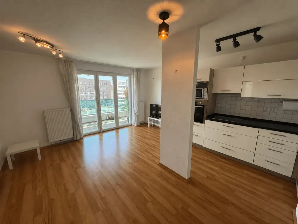 Senior Apartment in Assisted Living, 2 Rooms with Balcony, Fitted Kitchen and ASB Care