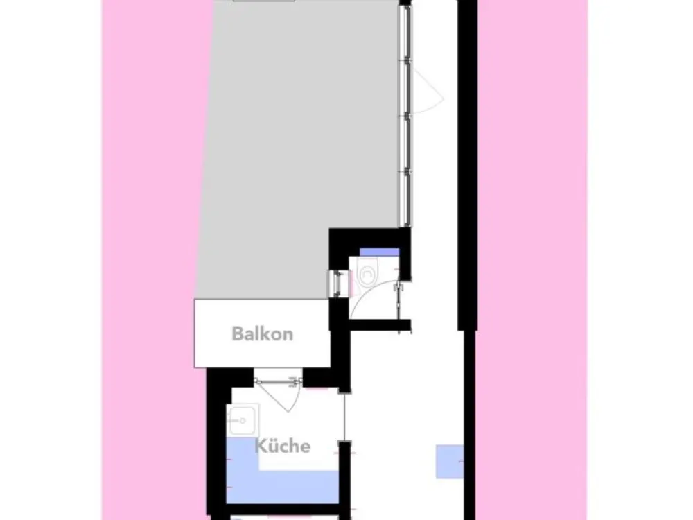 3-Zimmer-Altbauwohnung mit Balkon in zentraler Nürnberger Lage
