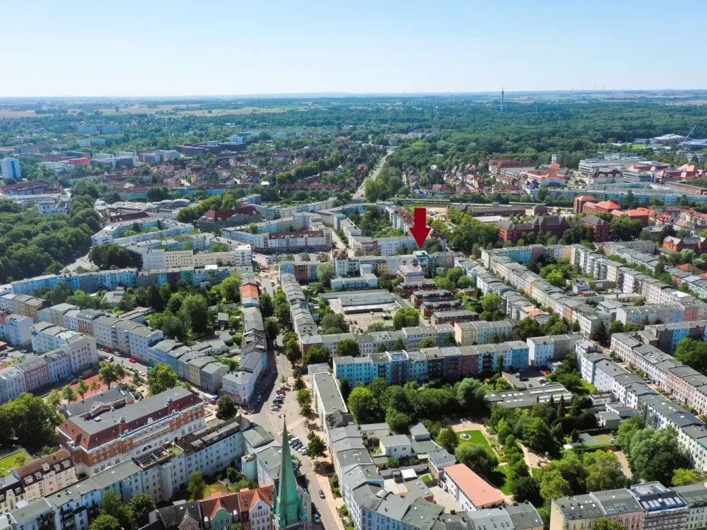 Furnished Apartment in Rostock KTV (Ulmencampus) - Terrace, Storage Room, Parking Space