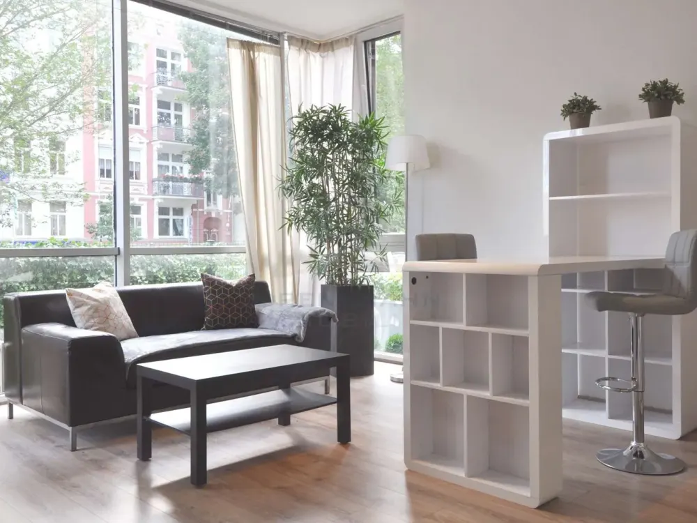 Furnished Apartment in Rostock KTV (Ulmencampus) - Terrace, Storage Room, Parking Space