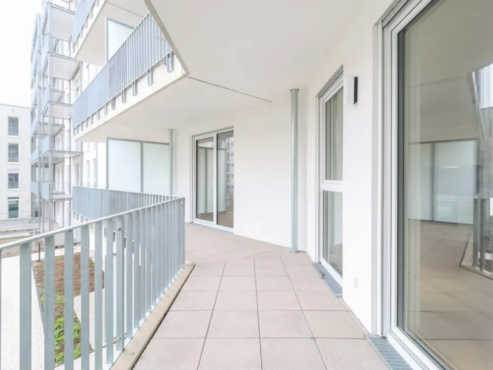 Ideal für WGs: Großzügige 143 m² Erstbezugswohnung mit 5 Zimmern, Balkon im FRANKY