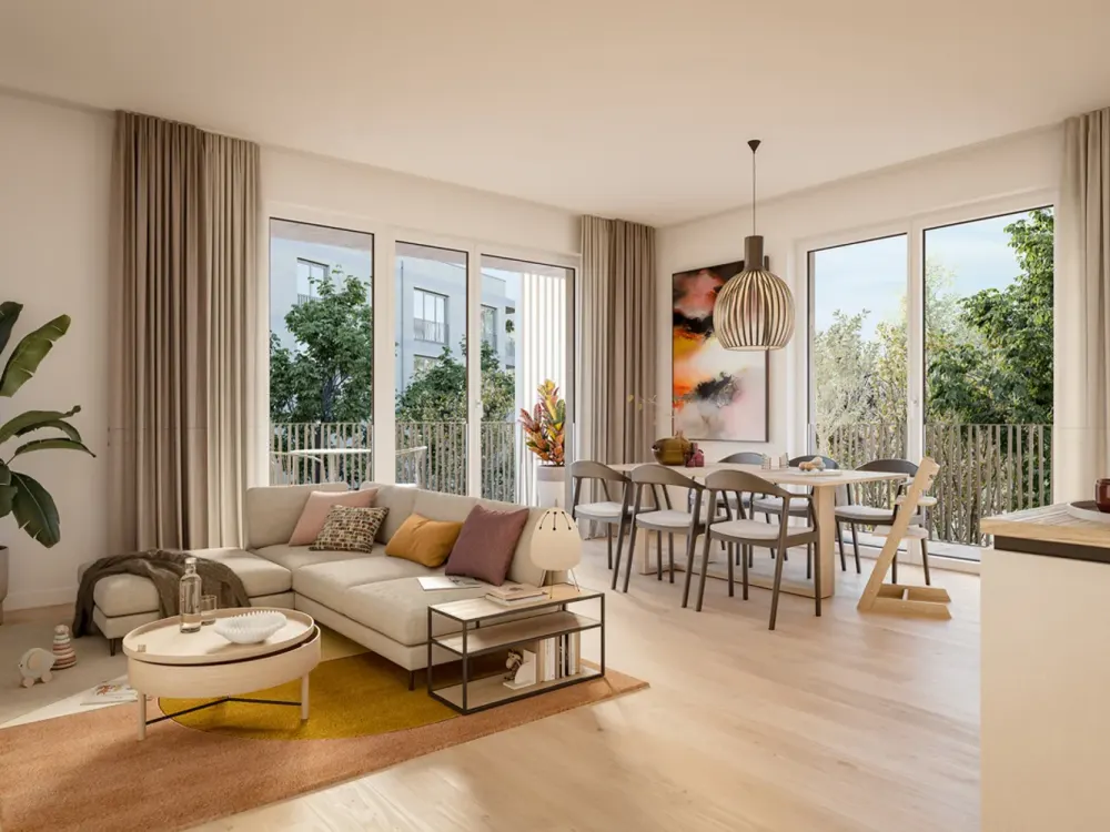 Living with Style, Exclusive 2-Room Apartment in First Occupancy