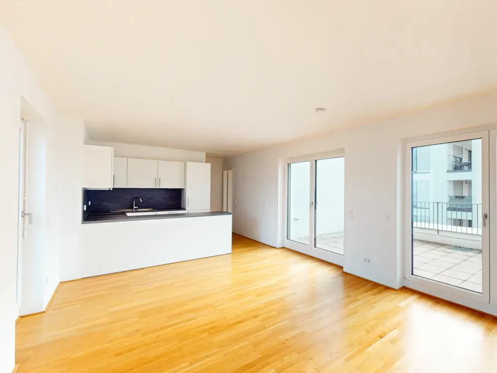Exlusive 4-Zimmer-Wohnung mit EBK, Dachterrasse und zwei Bädern