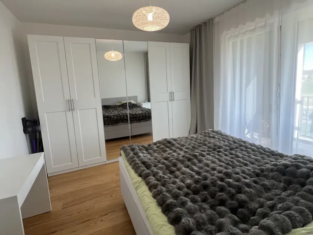 Nachmieter gesucht, moderne 2-Zimmer-Neubauwohnung mit großer Loggia in München Schwabing-Freimann