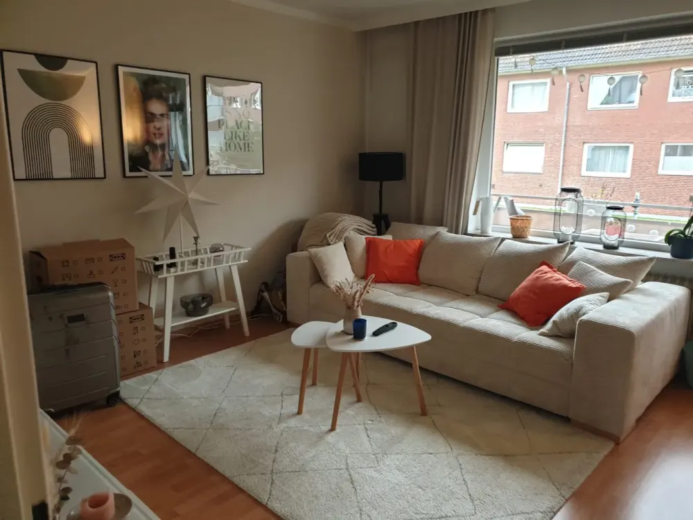 1.5-Room Apartment with Balcony in Hamburg-Fuhlsbüttel